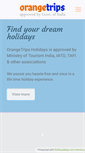 Mobile Screenshot of orangetrips.com